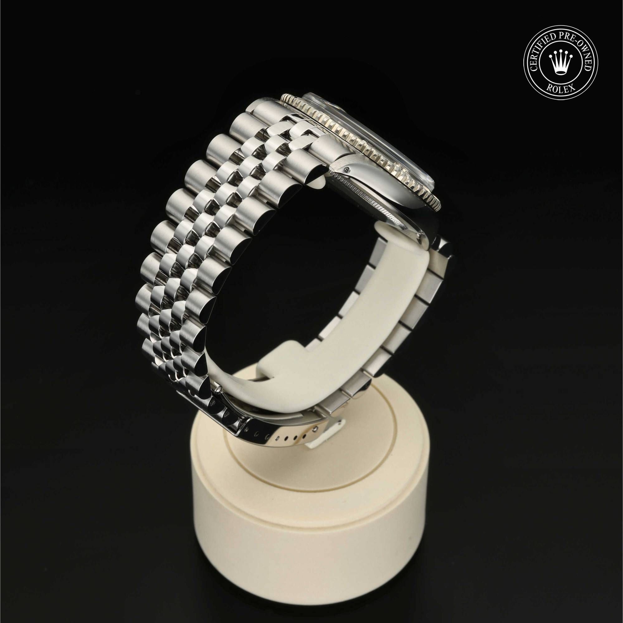 Rolex Certified Pre-Owned Oyster Perpetual Datejust Turn-O-Graph aus Unbekannt in 36 mm aus Rolesor Weiß, 14 Karat