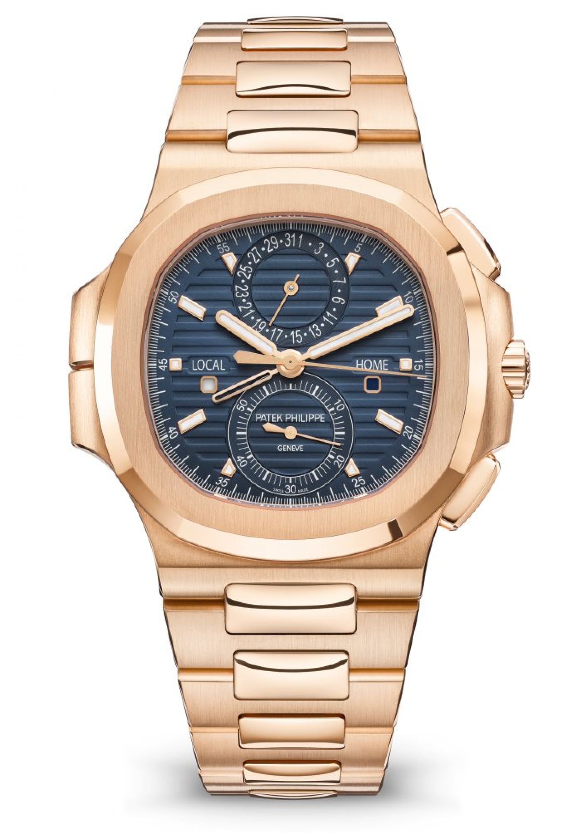 Patek Philippe Flyback-Chronograph, Travel Time. Face
