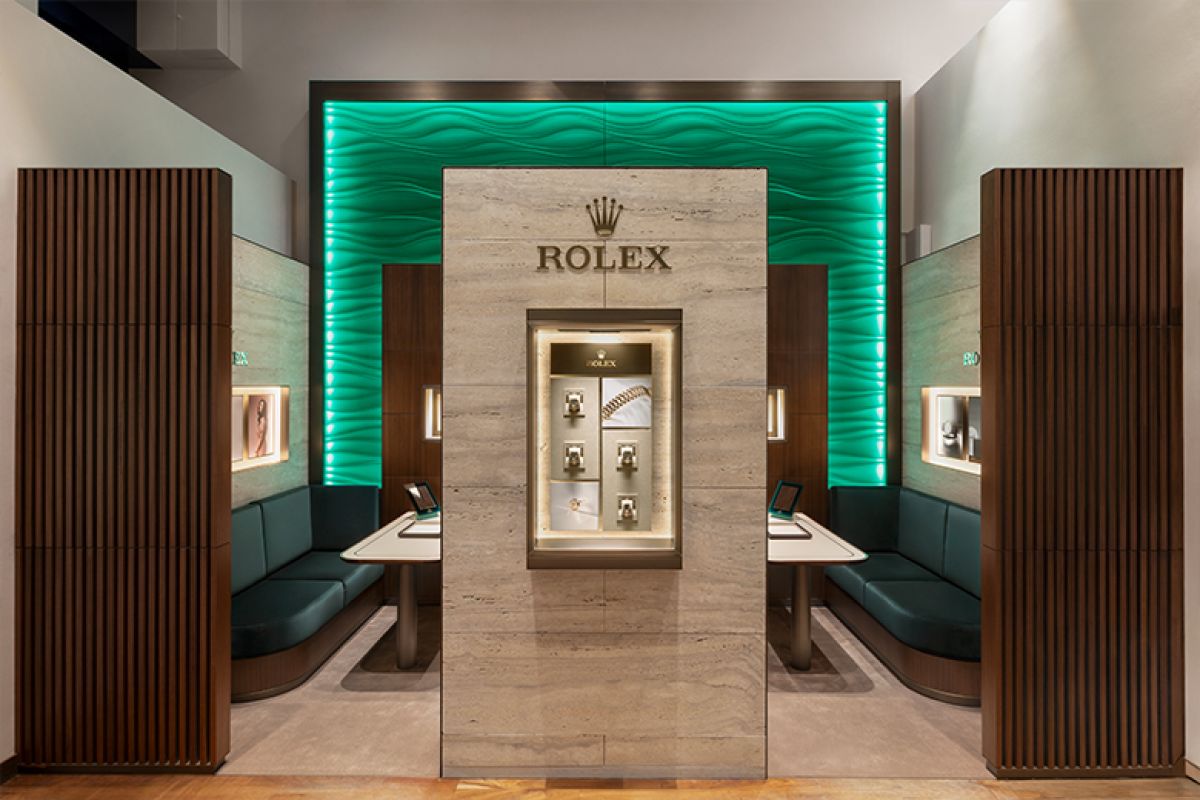 Rolex Showroom bei Juwelier Gadebusch in Köln