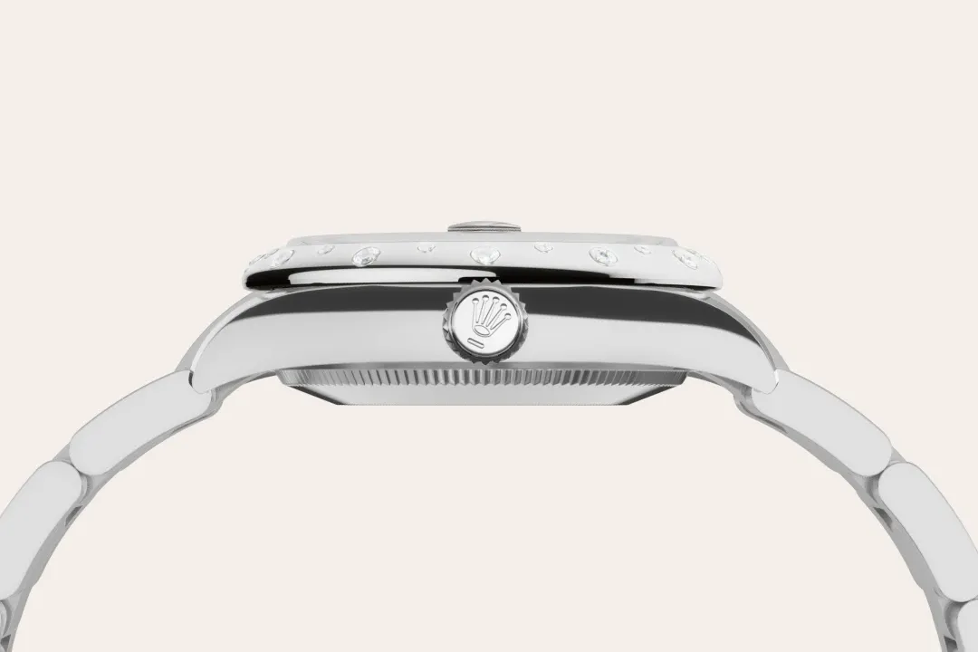 Rolex Datejust 31 Referenz m278344rbr-0021 Rolesor weiß