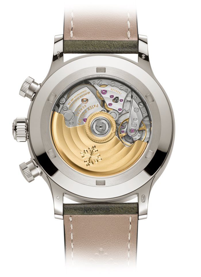 Calatrava Pilot Travel Time Chronograph.