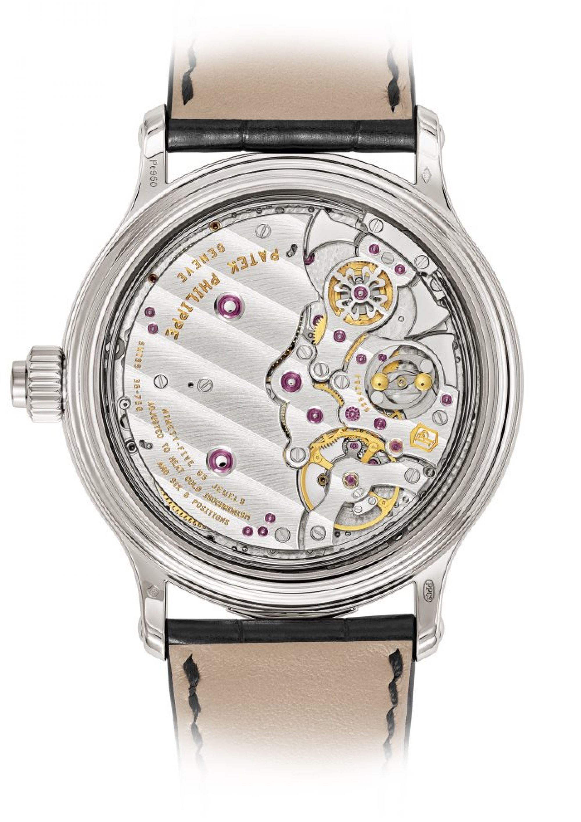 Patek Philippe Grande und Petite Sonnerie, Minutenrepetition. Rückseite