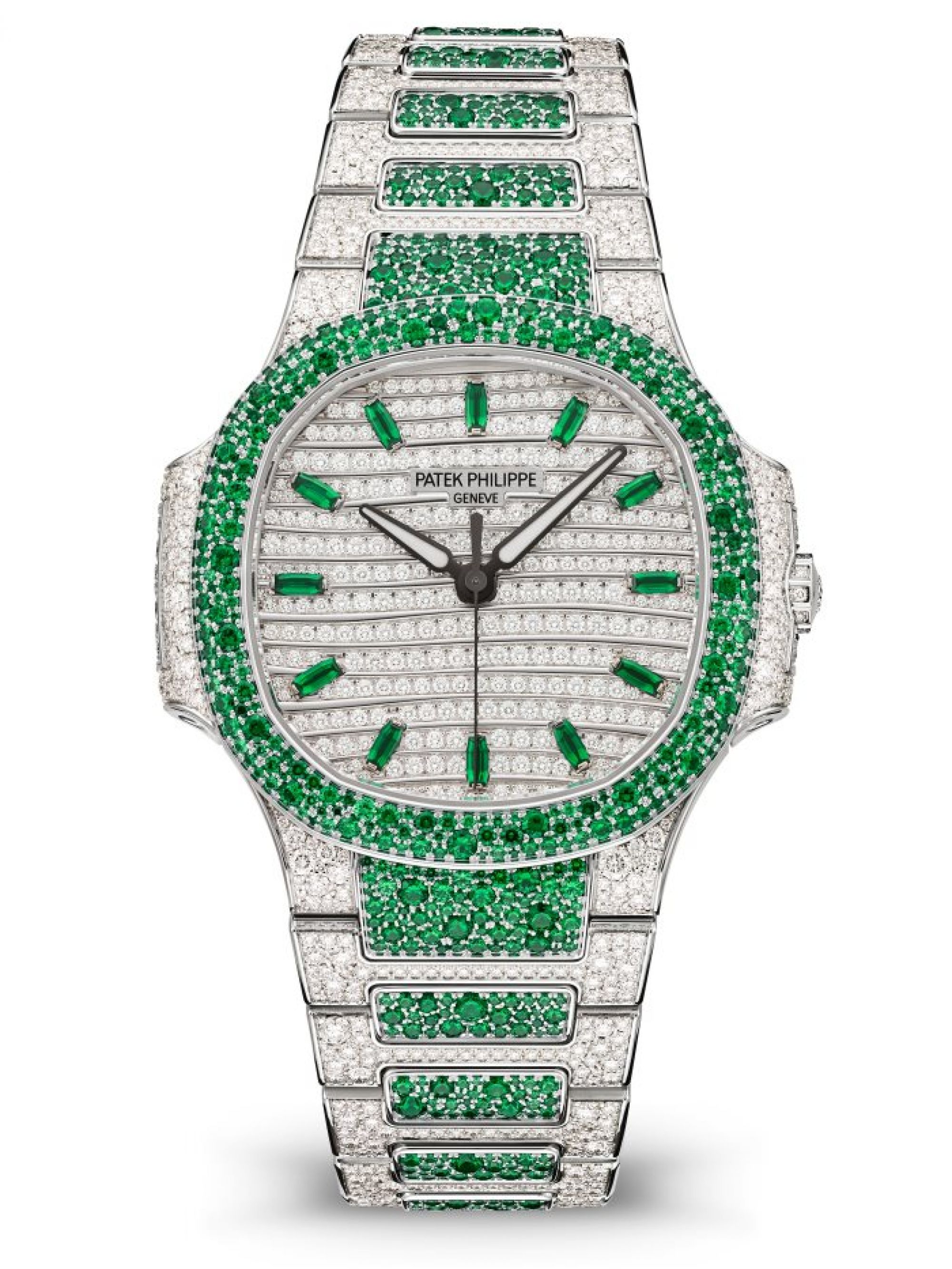 Patek Philippe Nautilus Haute Joaillerie. Face