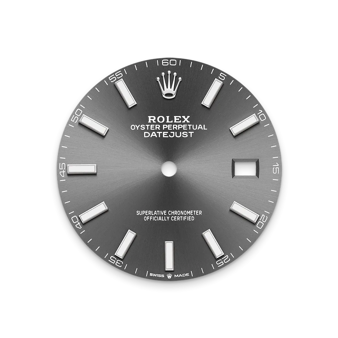 Rolex Datejust 41 Referenz m126334-0014 Schiefergraues Zifferblatt