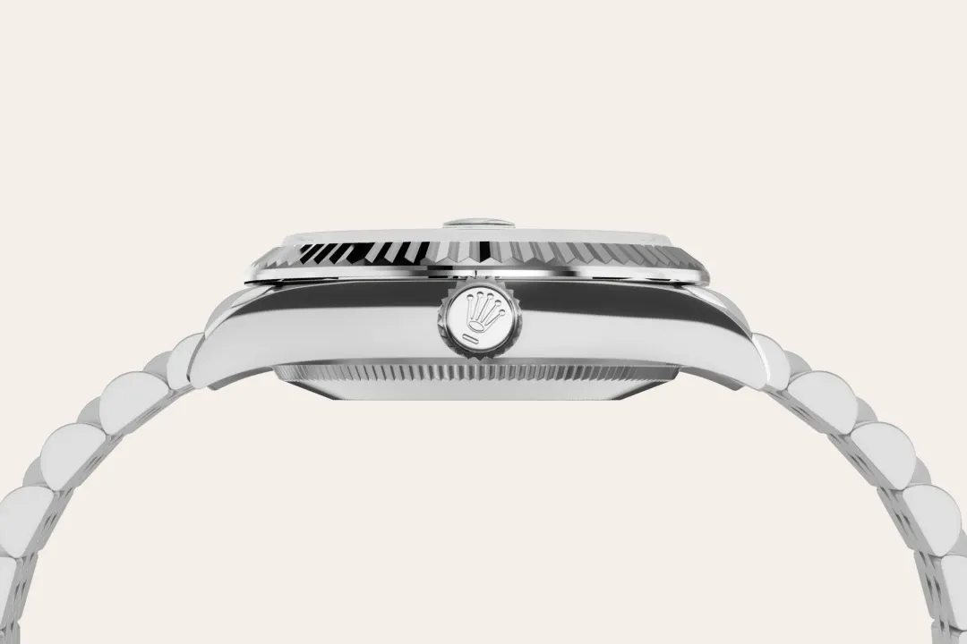 Rolex Datejust 31 Referenz m278274-0032 Rolesor weiß
