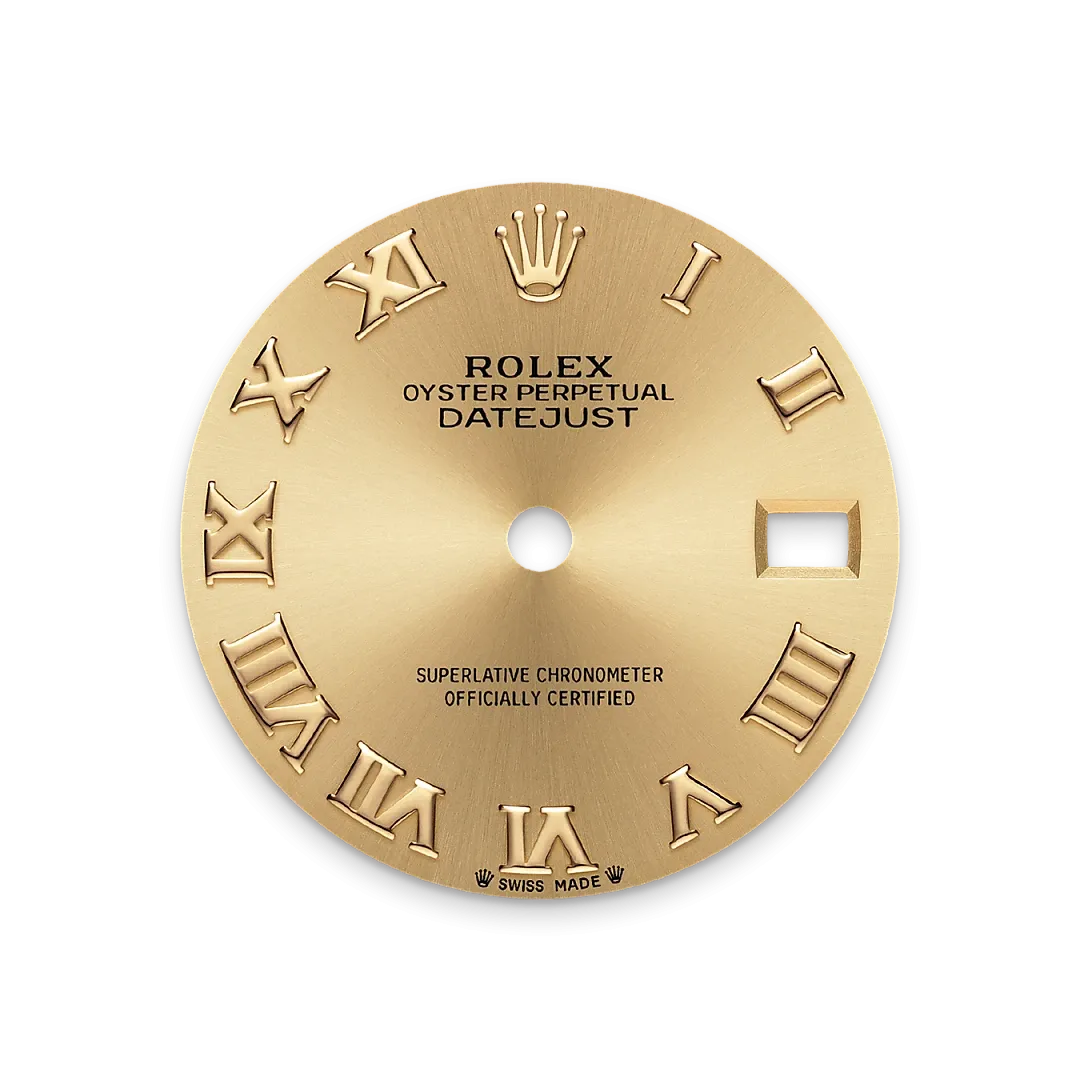 Rolex Lady-Datejust Referenz m279163-0010 Champagner­farbenes Zifferblatt