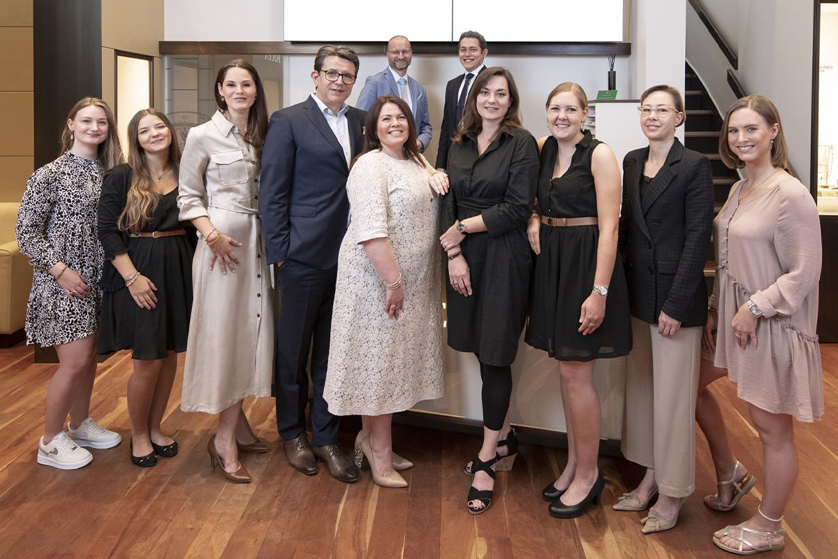 Rolex Team bei Juwelier Gadebusch in Köln