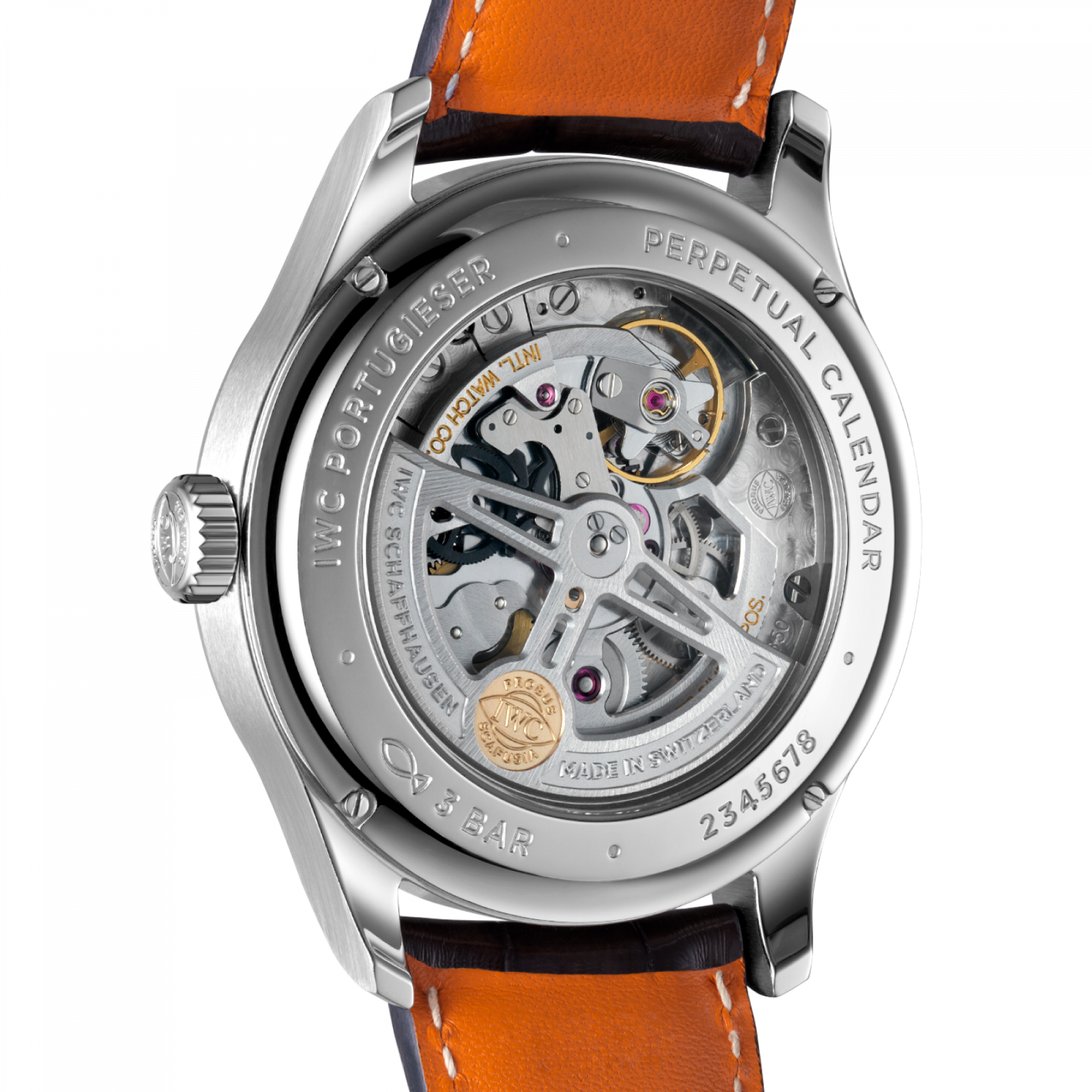 IWC Portugieser Perpetual Calendar 42 Rückseite