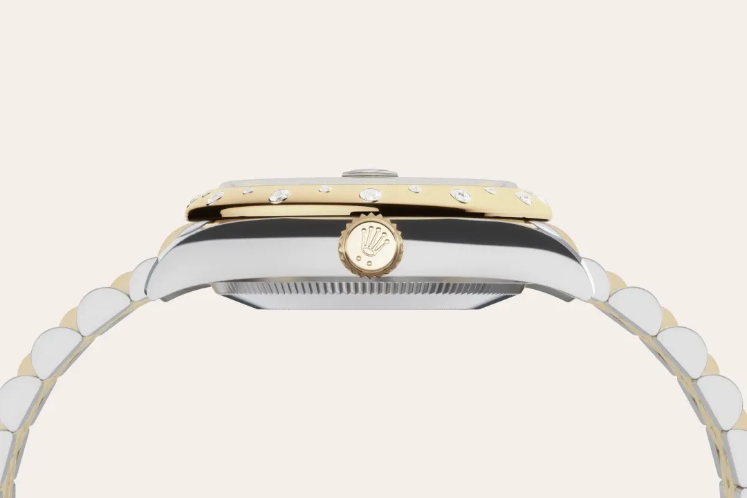 Rolex Datejust 31 Referenz m278343rbr-0016 Rolesor gelb