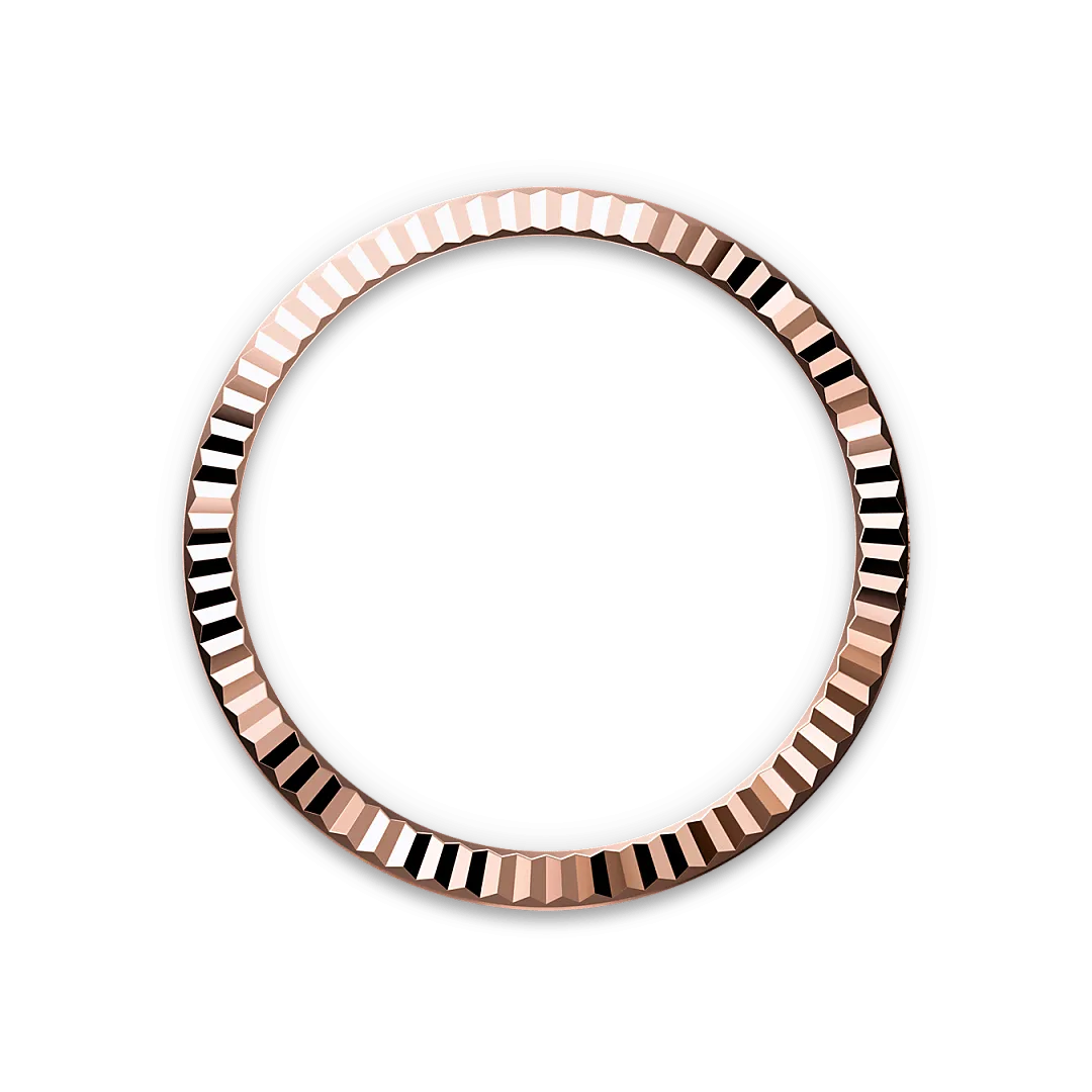 Rolex Datejust 31 Referenz m278275-0037 Geriffelte Lünette