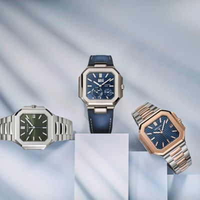 ✨ Drei Uhren, drei Charaktere – vereint durch markantes Design und zeitlose Eleganz von @patekphilippe . 
Die Ref. 5821/1A beeindruckt mit kühlem Stahl, vertikal satinierten Flächen und einem raffinierten Olivgrün, das im Licht lebendig schimmert. 🌿
Die 5821/1AR kombiniert Roségold und Stahl zu einem harmonischen Duo – ihr blaues Zifferblatt mit Sonnenschliff fängt jede Bewegung ein. 💙
Und die 5822P strahlt pure Souveränität aus: Platin, Marineblau und ein feiner Diamantakzent verleihen ihr modernen Luxus mit Charakter. 💎
#PatekPhilippe #PatekTime #Cubitus #JuwelierGadebusch #köln