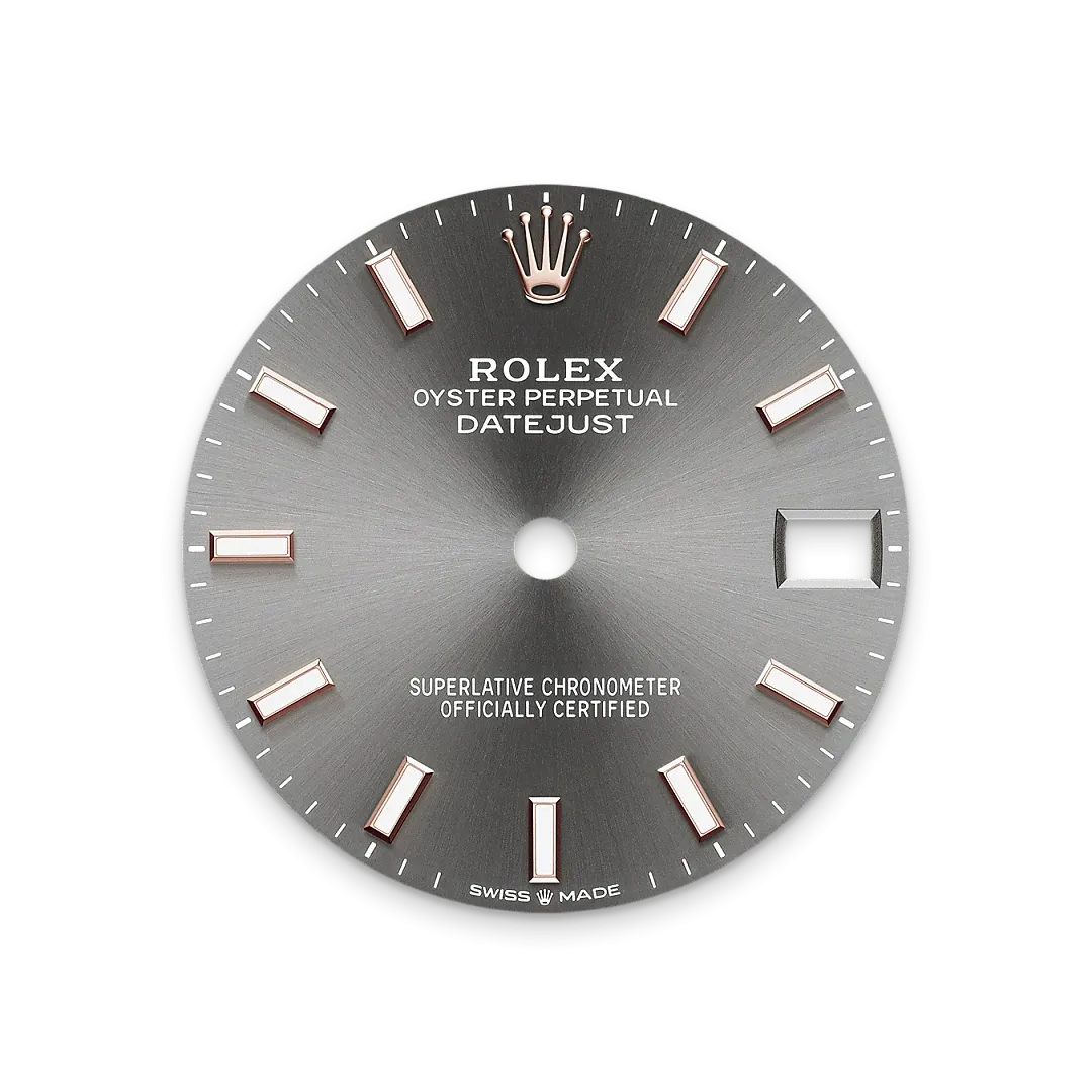 Rolex Datejust 31 Referenz m278381rbr-0017 Schiefergraues Zifferblatt