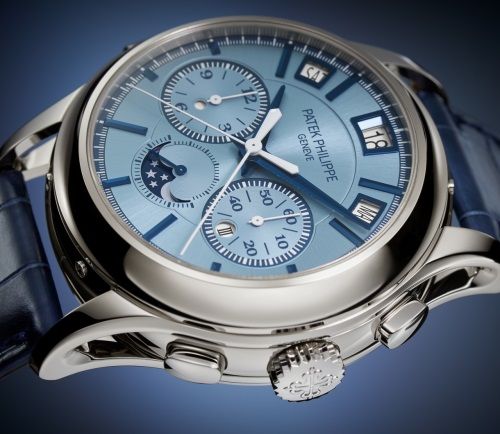Minutenrepetition, Schleppzeiger-Chronograph, Augenblicklicher ewiger Kalender.