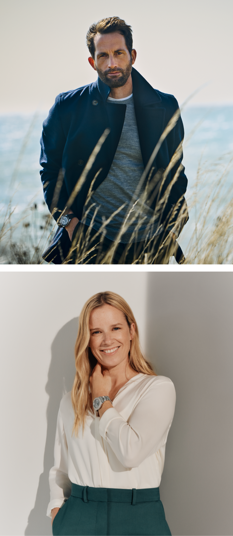 Sir Ben Ainslie und Hannah Mills