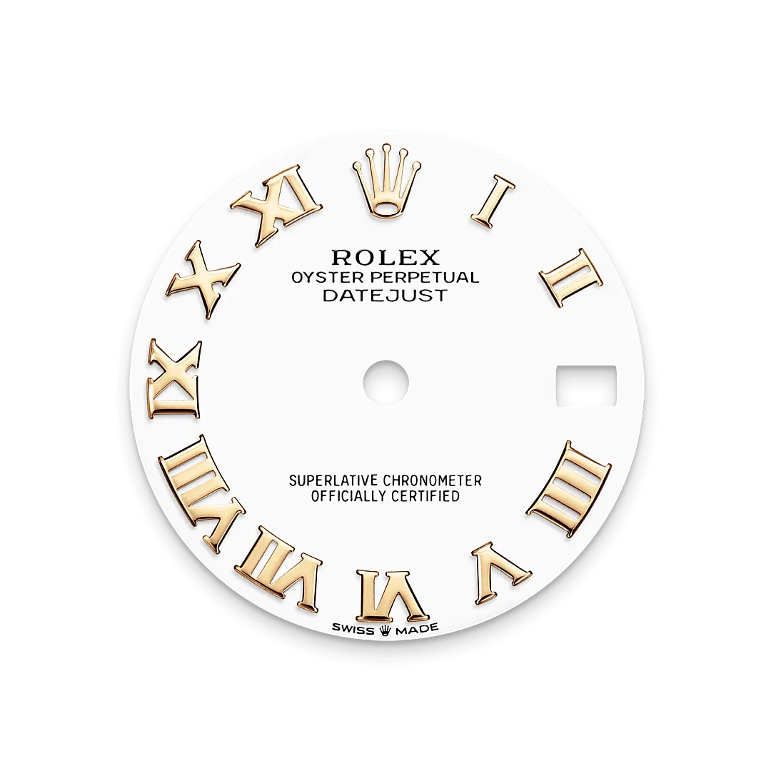 Rolex Datejust 31 Referenz m278273-0001 Weißes Zifferblatt
