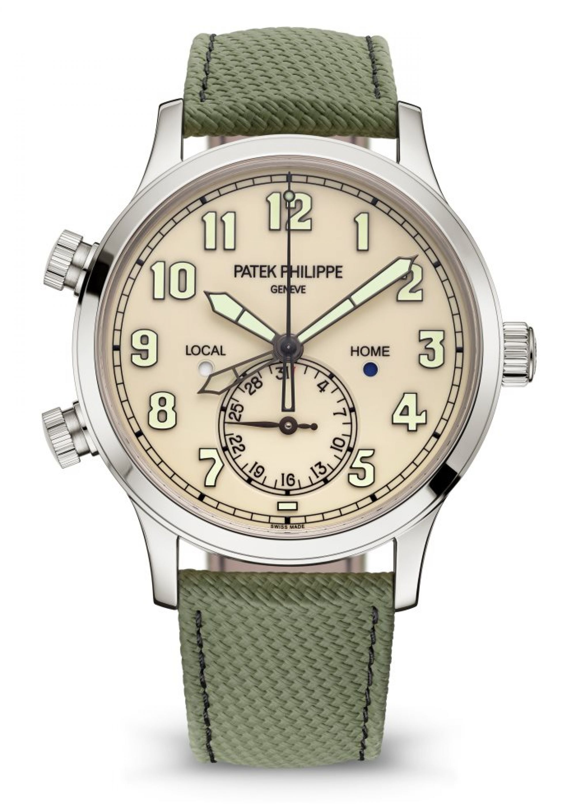 Patek Philippe Calatrava Pilot Travel Time. Face