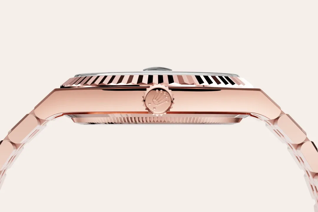 Rolex Land-Dweller 40 Referenz m127335-0001 18 Karat Everose-Gold