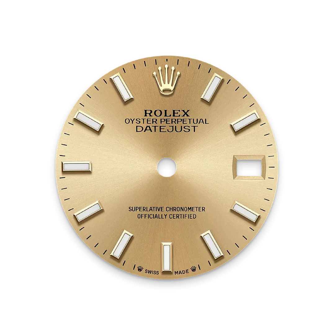 Rolex Lady-Datejust Referenz m279163-0002 Champagner­farbenes Zifferblatt