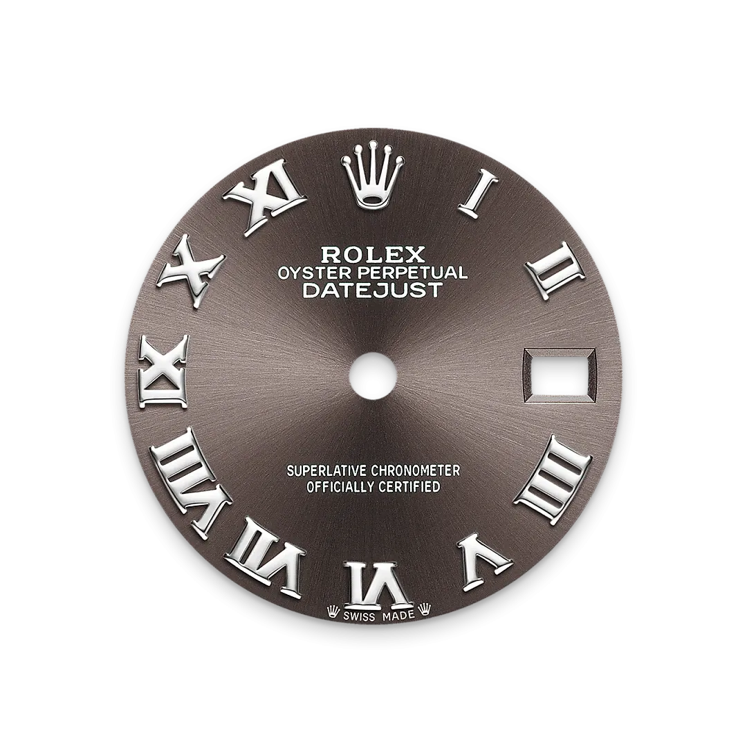 Rolex Lady-Datejust Referenz m279160-0011 Zifferblatt dark grey