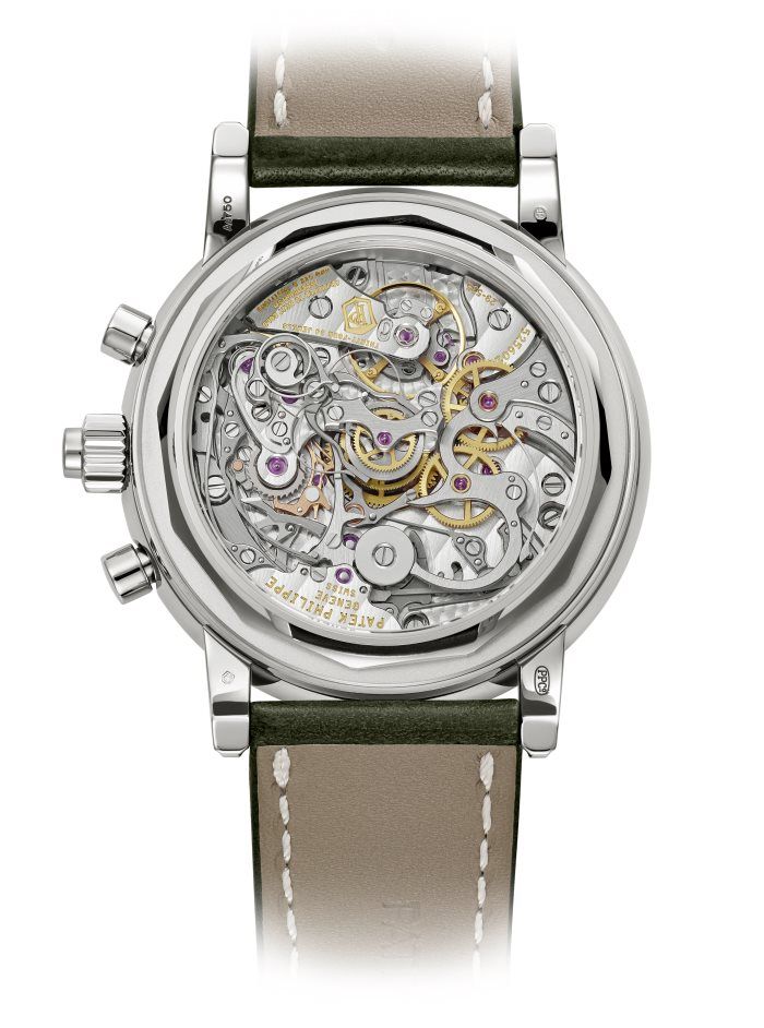 Schleppzeiger-Chronograph, Ewiger Kalender.