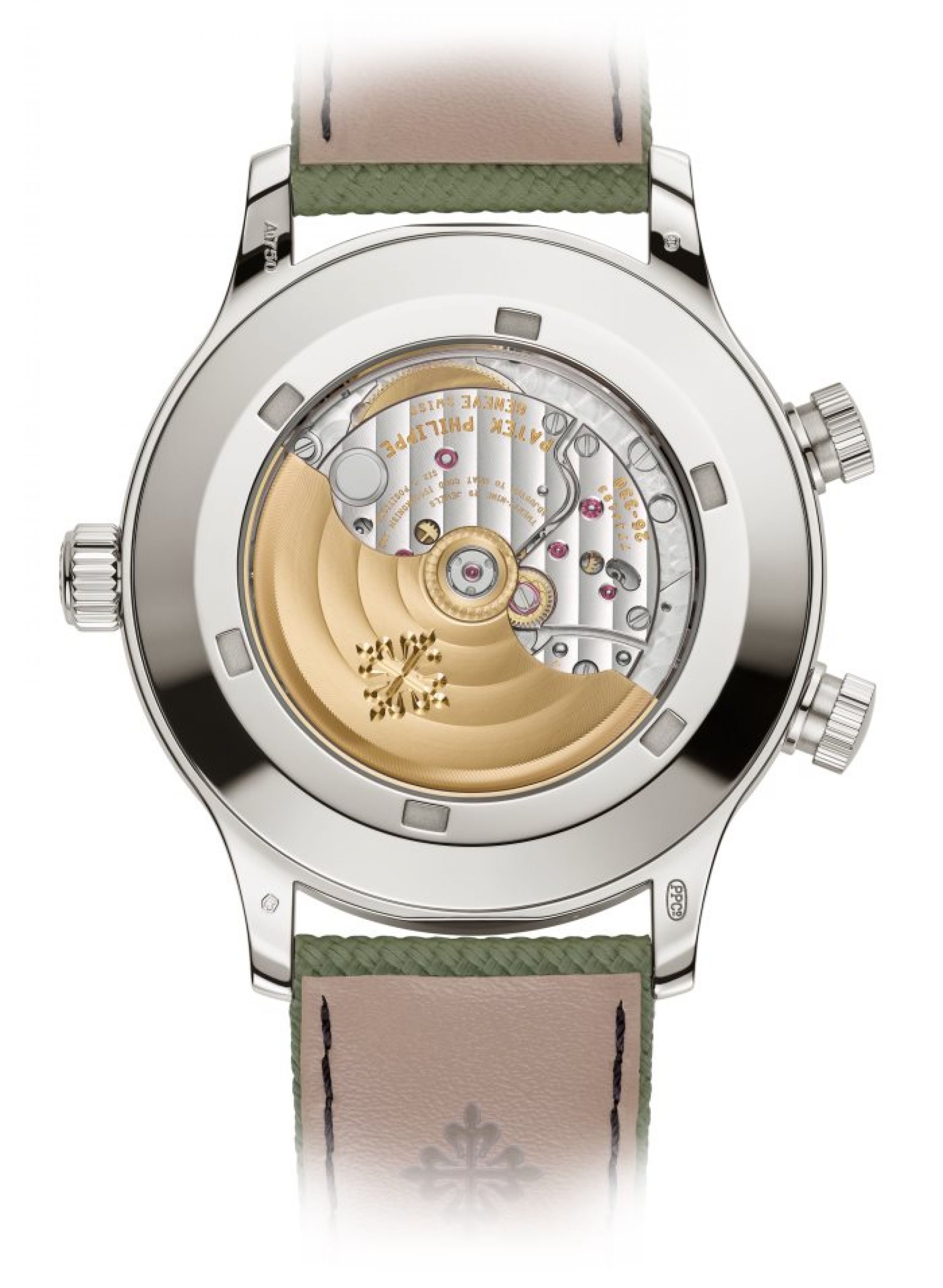 Patek Philippe Calatrava Pilot Travel Time. Rückseite